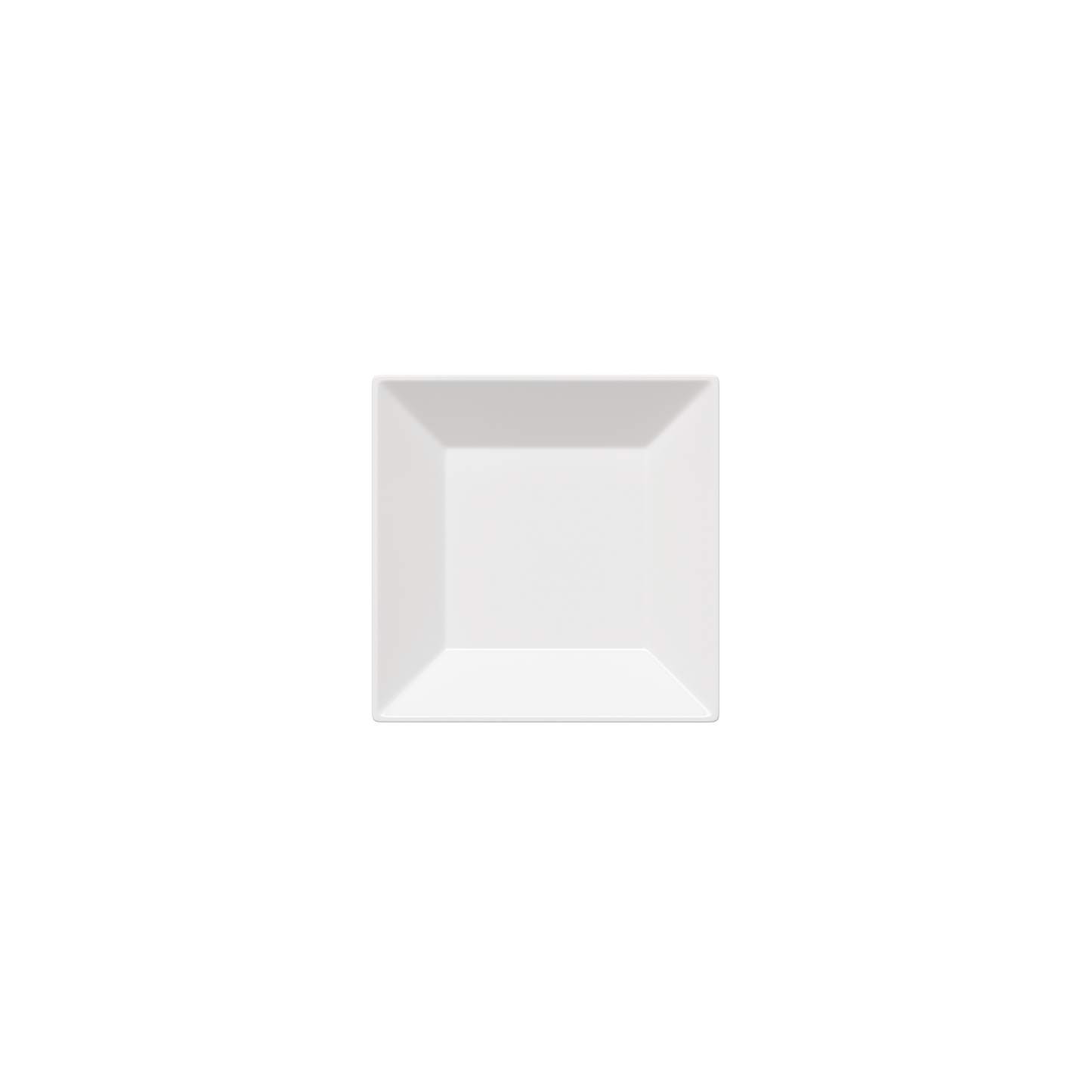 2.75 In. White Square Miniature Plates - 20 Ct.