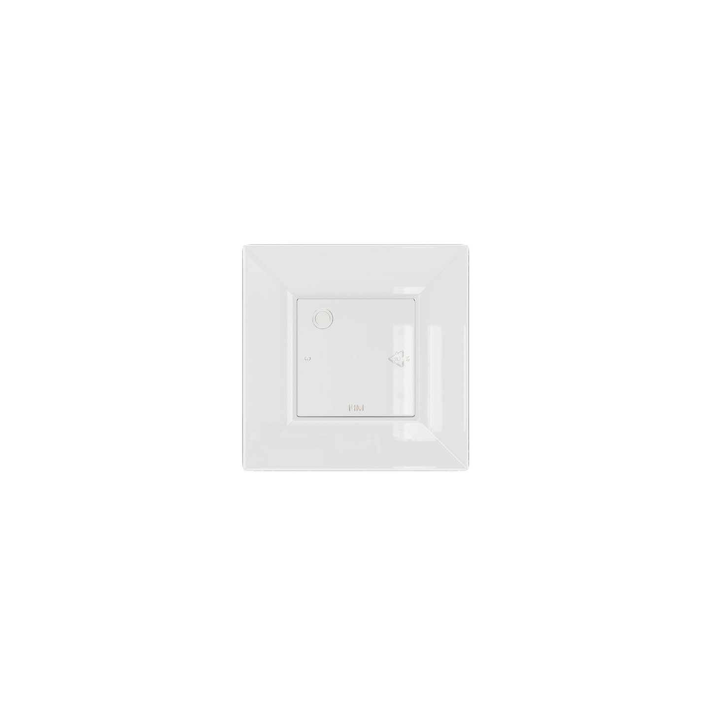 2.75 In. Clear Square Miniature Plates - 20 Ct.