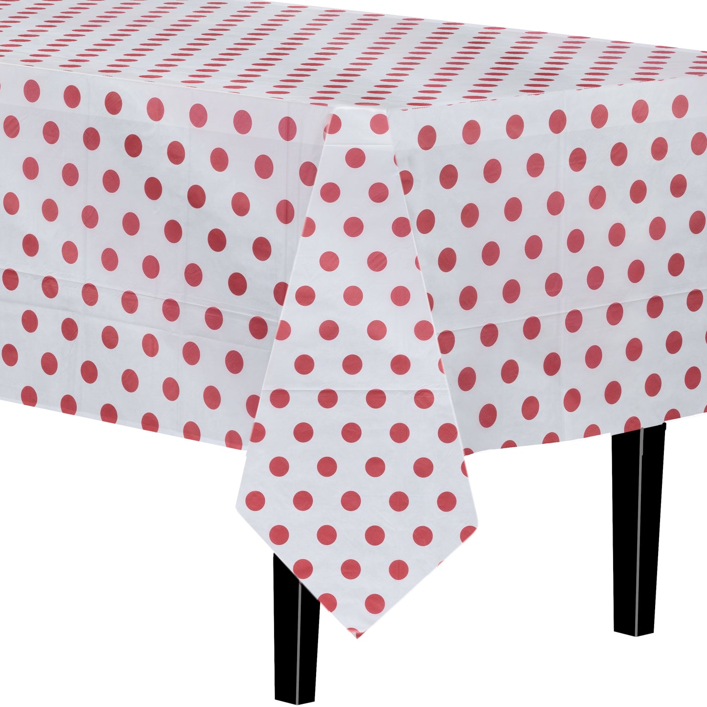 Red Polka Dot Table Cover