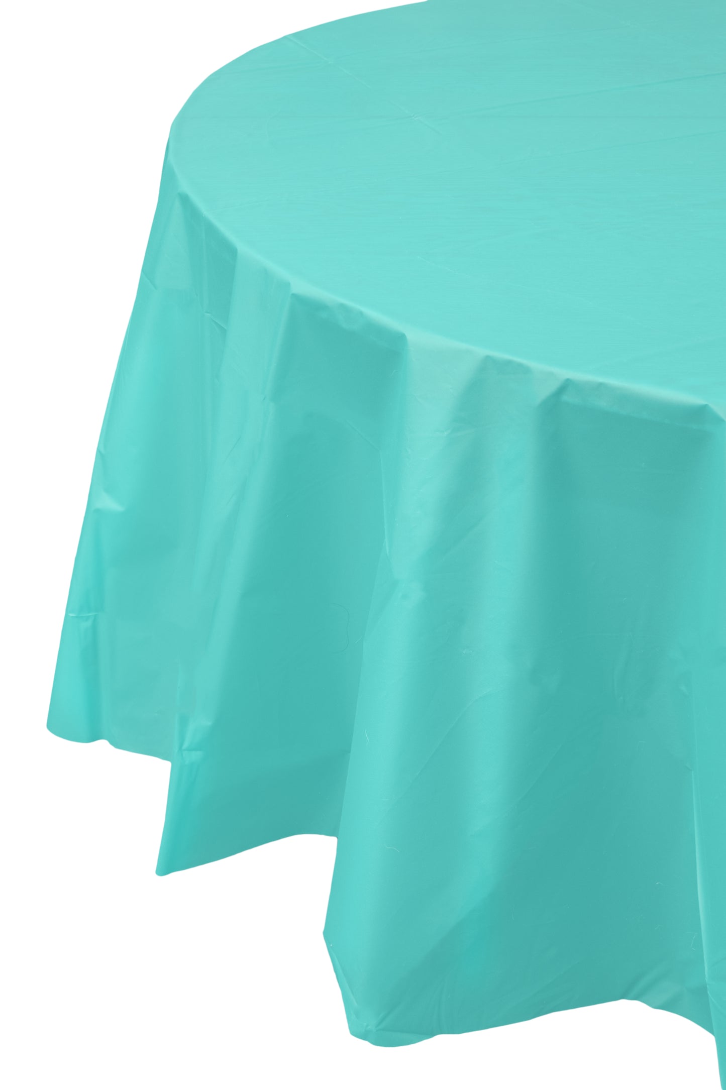 Case of 96 - *Premium Quality* 84" Round - Aqua
