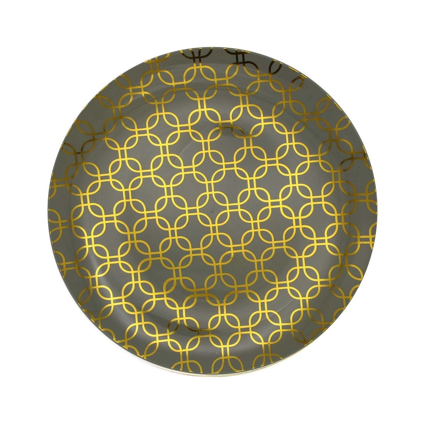 10" Motif Design Plastic Plates (10)