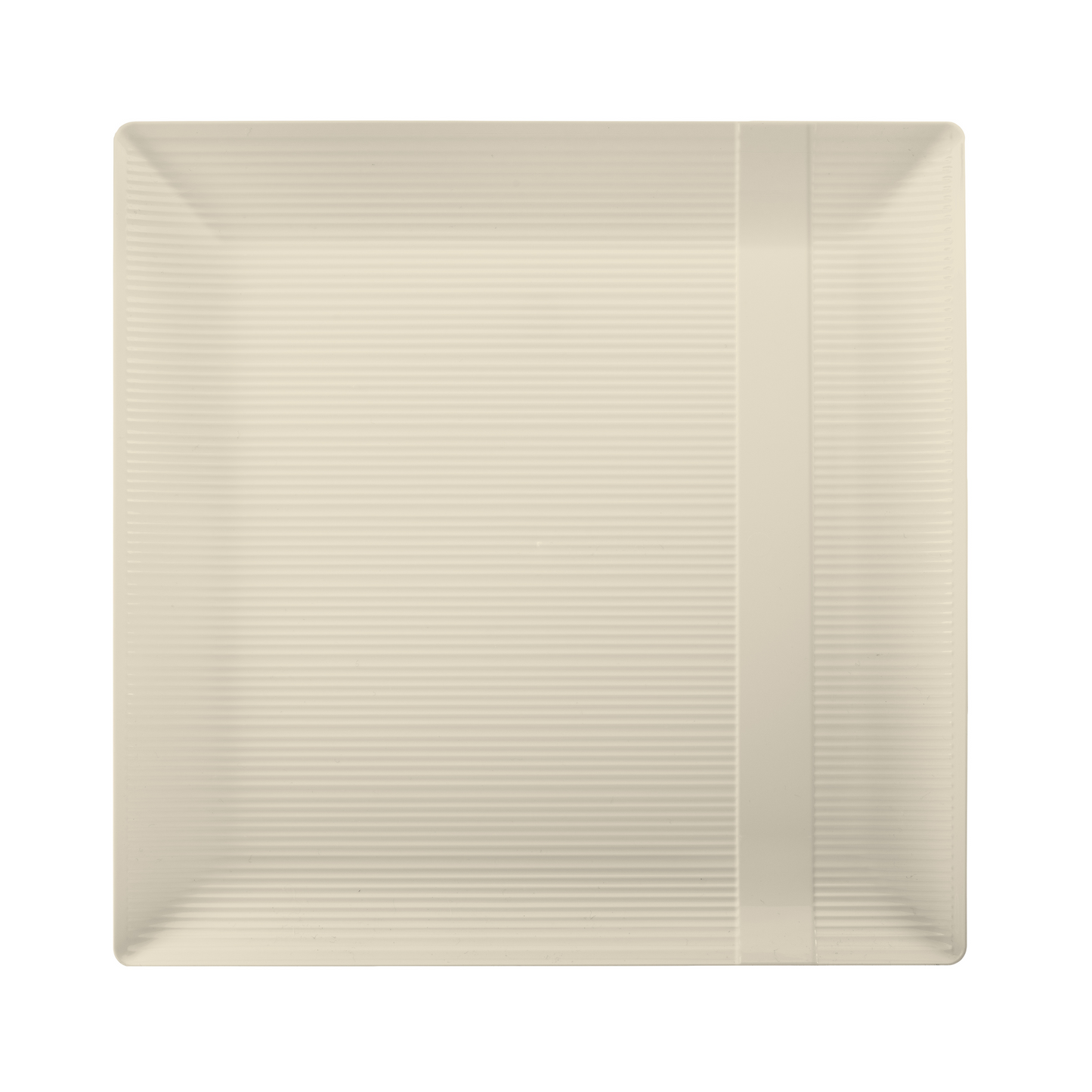 10.25 In. Ivory Zen Design Plates - 10 Ct.