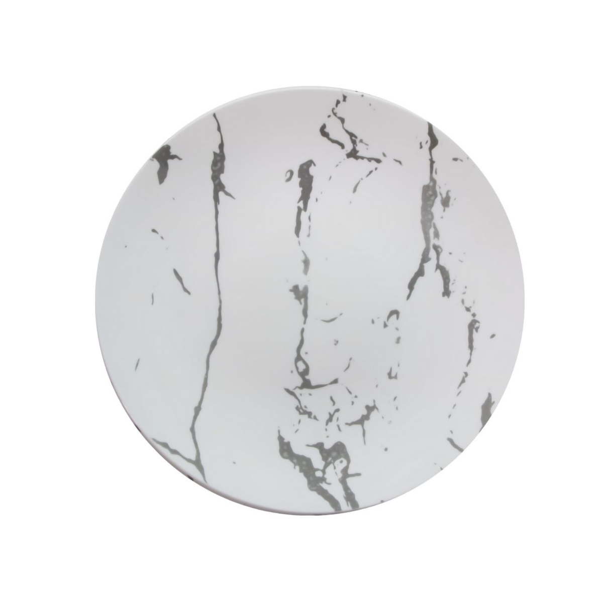 10" Stone Design Plastic Plates (10)