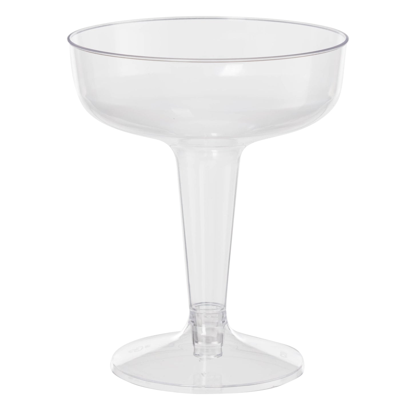 Case of 12 - Plastic cocktail glasses - 24 count