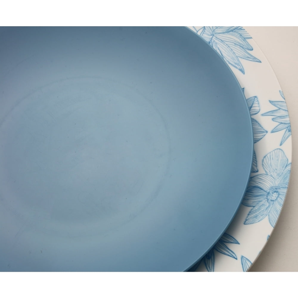 Case of 12 - 8" Bella Design Plastic Plates (10)