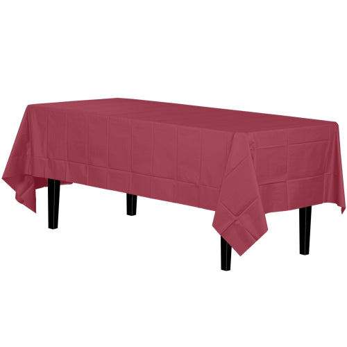 Premium Burgundy Table Cover