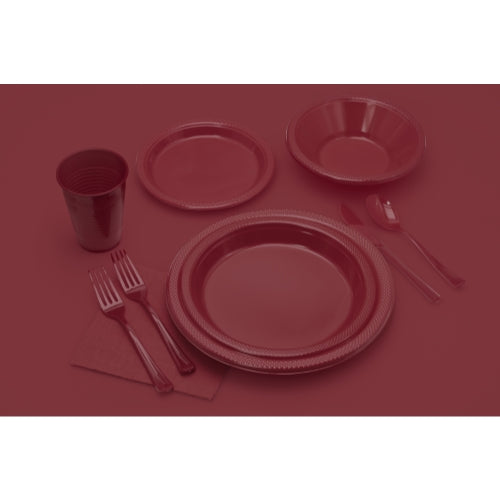 Premium Burgundy Table Cover
