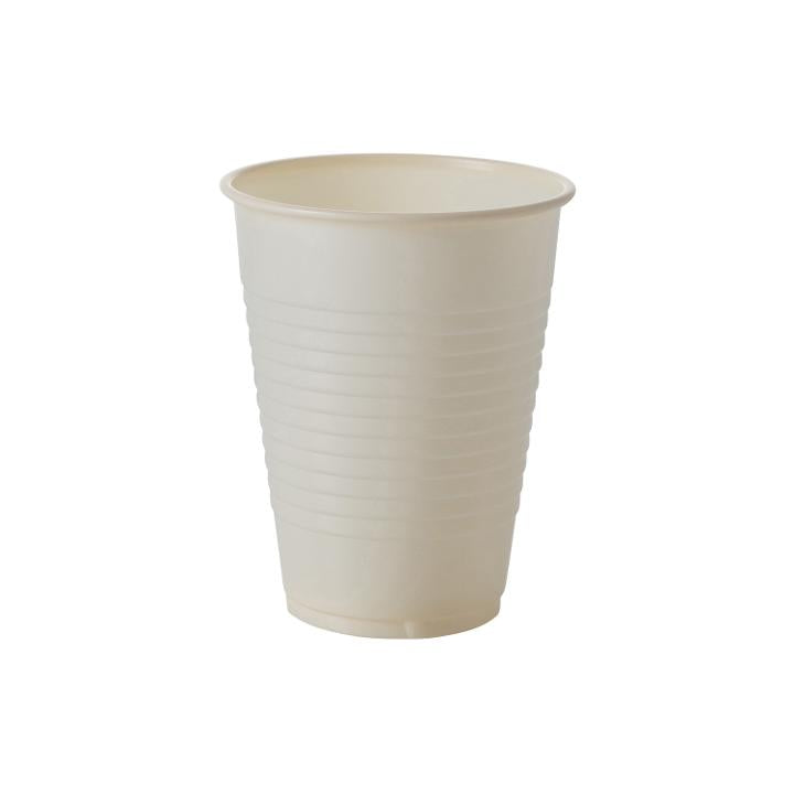 Case of 12 - 12 oz. Plastic Cups 50 ct. - Ivory