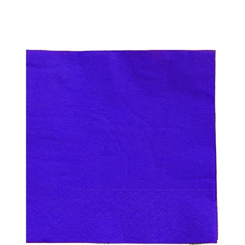 Dark Blue Beverage Napkins - 50 Ct.