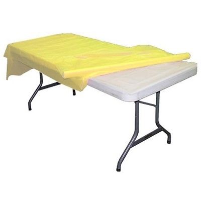 40 In. x 100 Ft. Light Yellow Table Roll