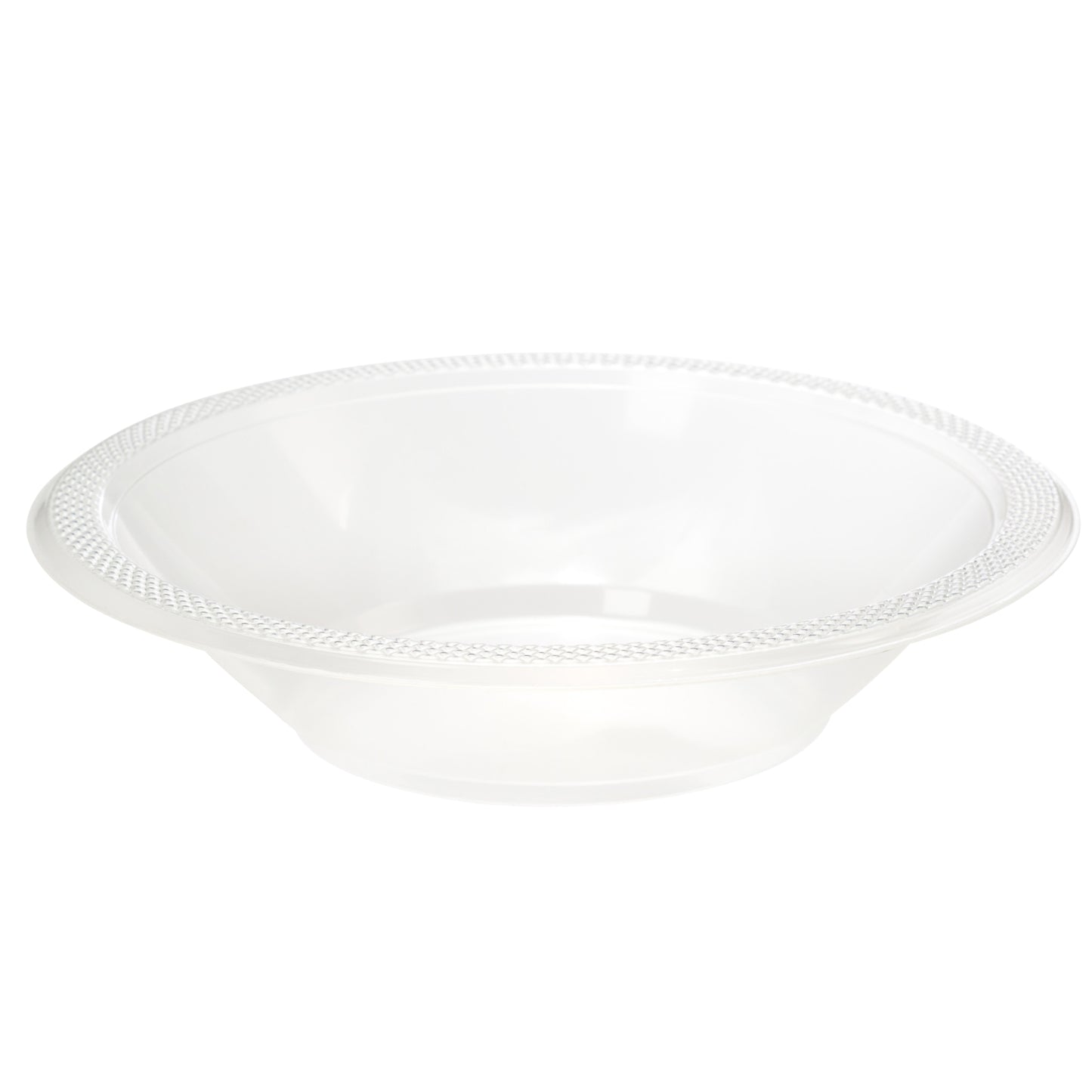 Case of 36 - 12 oz. Plastic Bowls 8 ct. - Clear