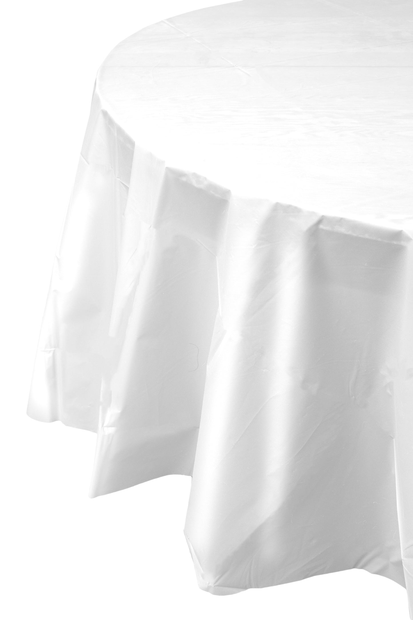 Case of 96 - *Premium Quality* 84" Round - White