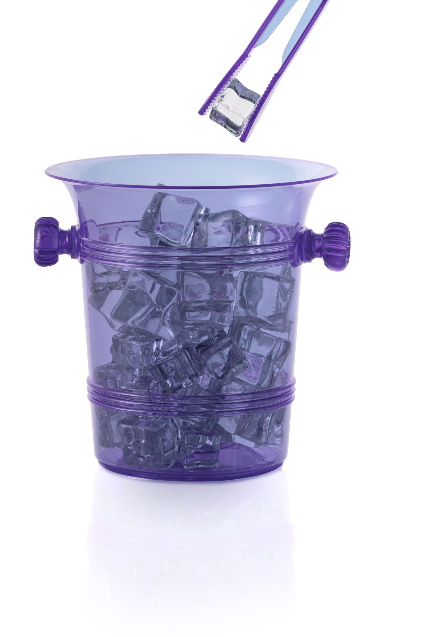 Case of 36 - 6" x 6" Ice Bucket - Purple