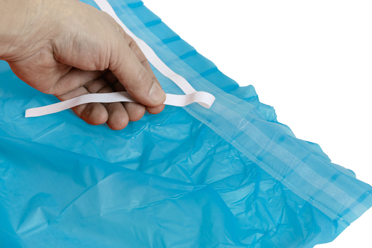 Case of 48 - 14' x 29" Table Skirt - Turquoise