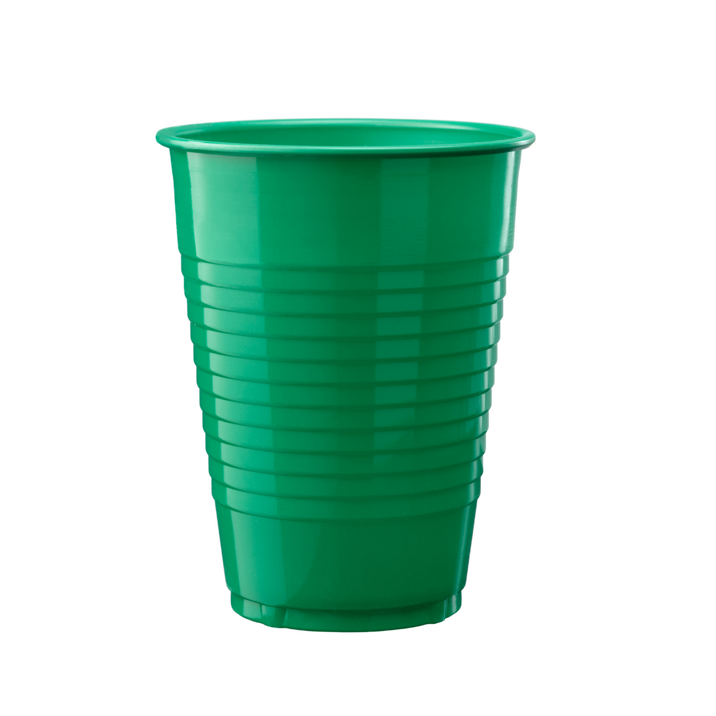 Case Of 12 - 12 oz. Plastic Cups 50 ct. - Green