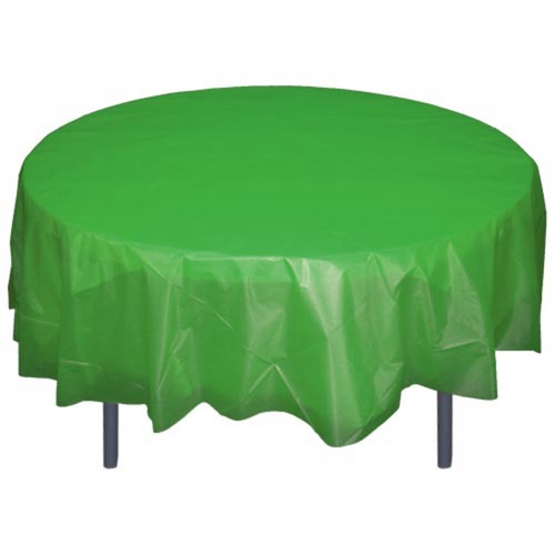 Round Emerald Green Table Cover