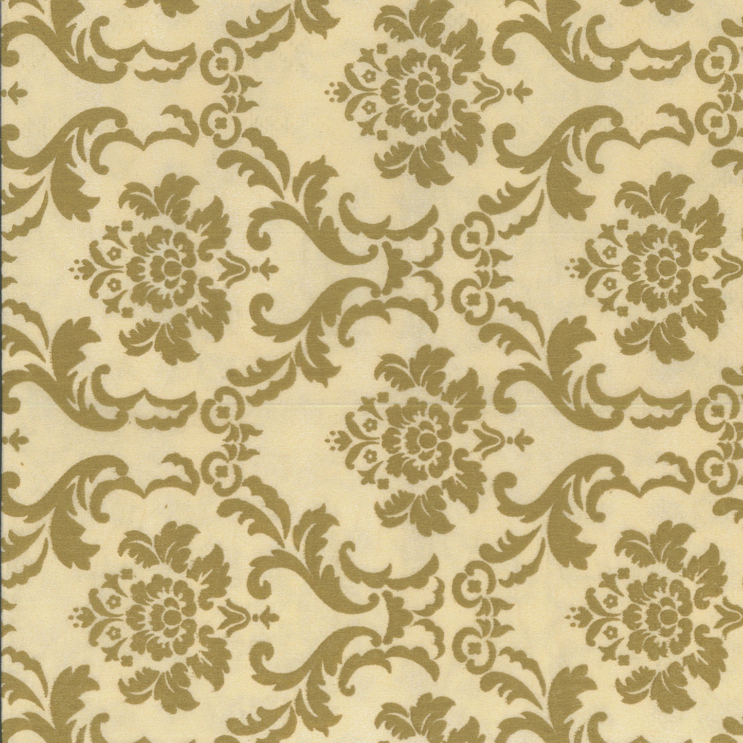 Gold Damask Printed Paper Napkins - 20 Ct.