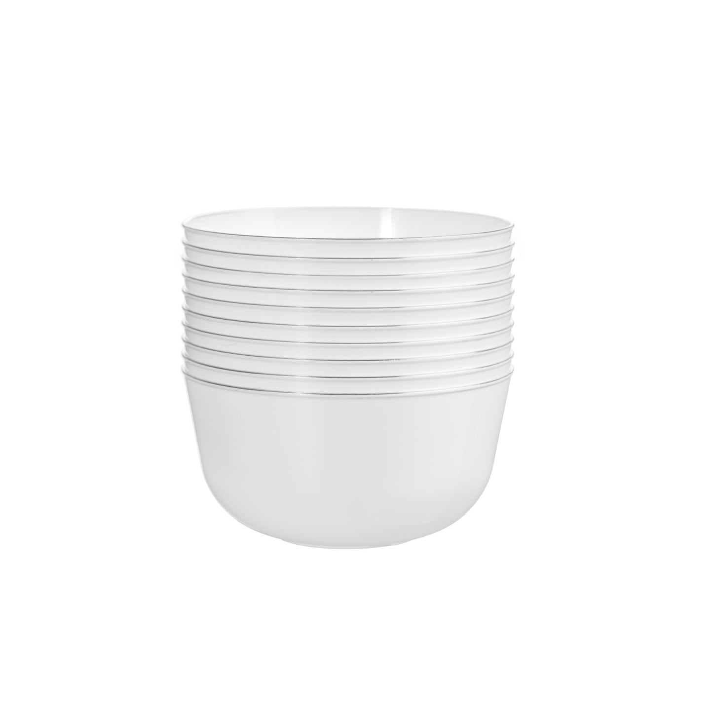 Geo Design Plastic Bowls - 10 Ct.