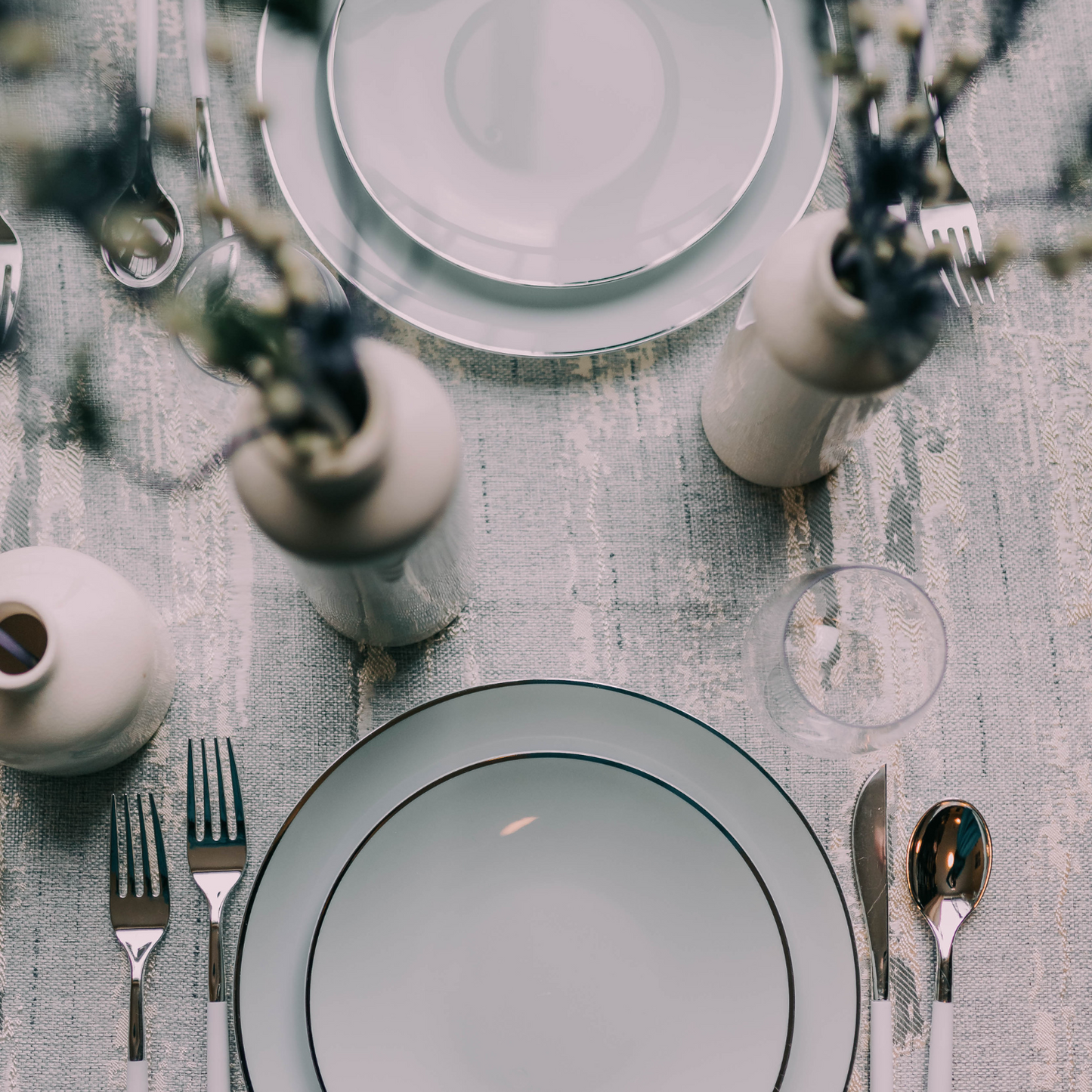 10" Classic Sage  Design Plates (10)