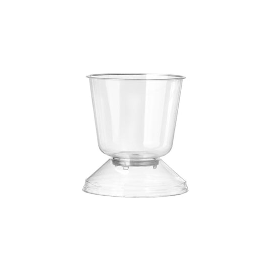 5 Oz. Clear Cup With Lid - 12 Ct.