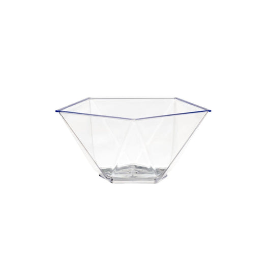 4 Oz. Clear Pentagon Miniatures - 20 Ct.