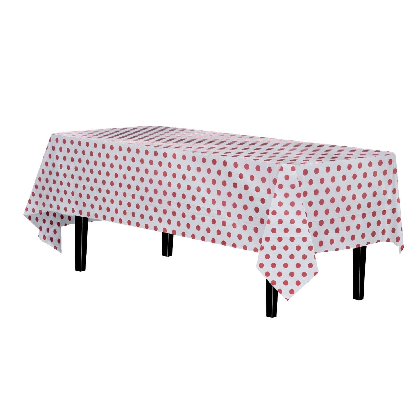 Red Polka Dot Table Cover