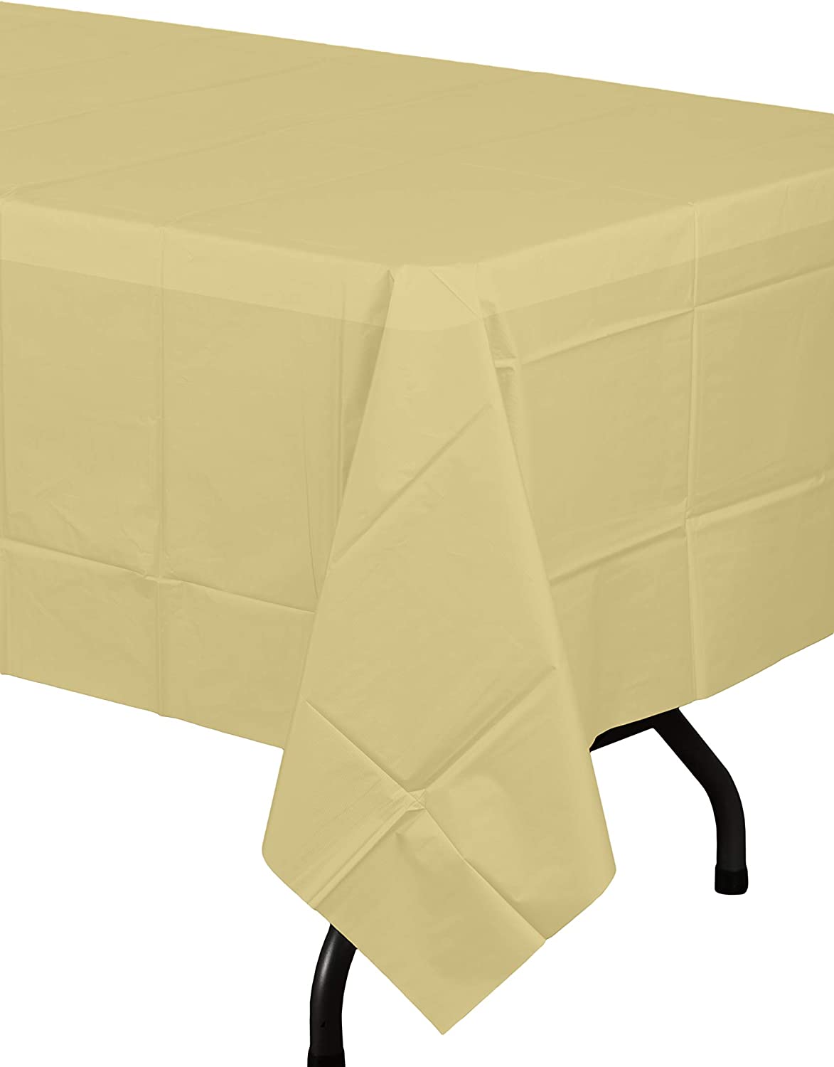 Case of 96 - *Premium Quality* 54" x 108" Rectangle - Light Yellow