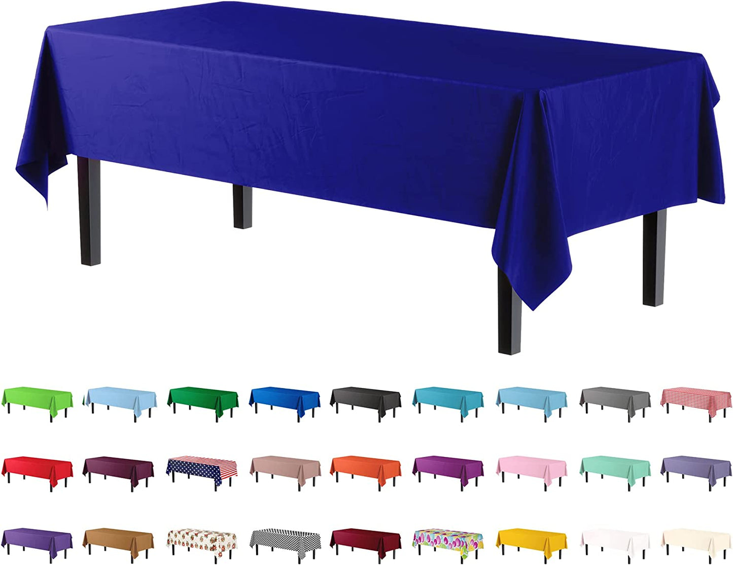 Case of 96 - *Premium Quality* 54" x 108" Rectangle - Navy