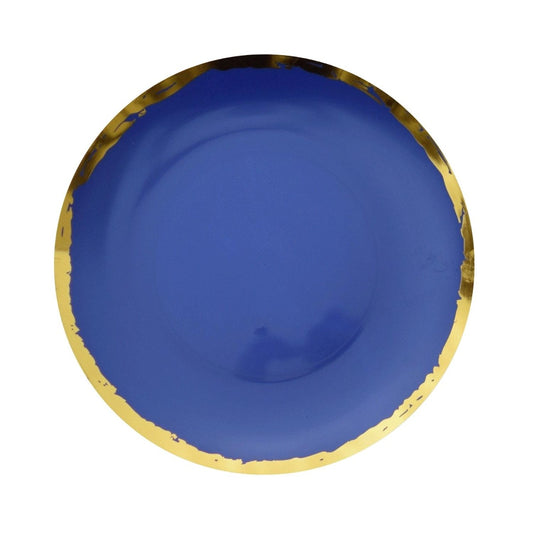 10 In. Glam Design Plastic Plates - 10 Ct.