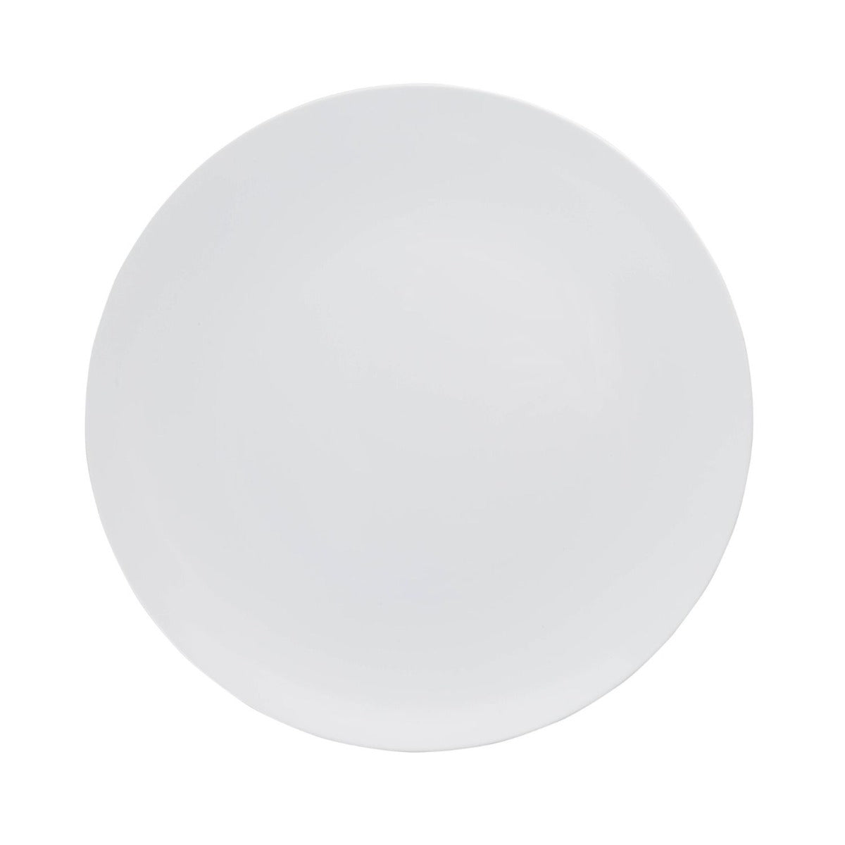 10 In. Trend White Plastic Plates - 10 Ct.