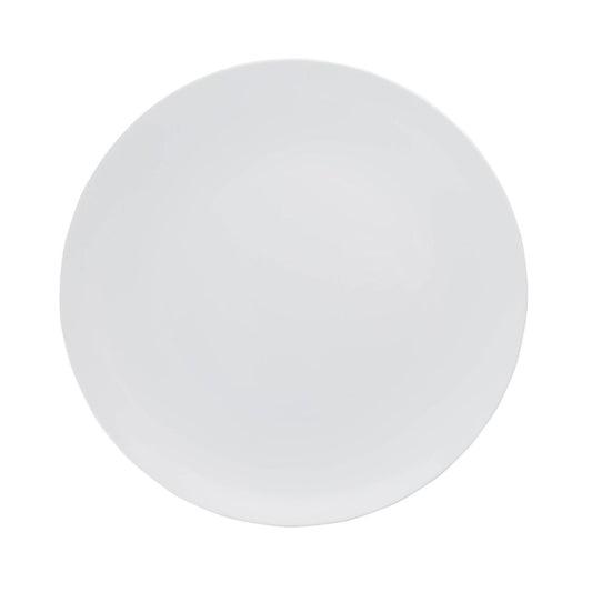 10 In. Trend White Plastic Plates - 10 Ct.