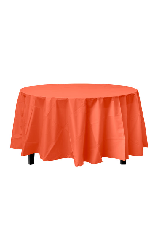 Case of 96 - *Premium Quality* 84" Round - Orange