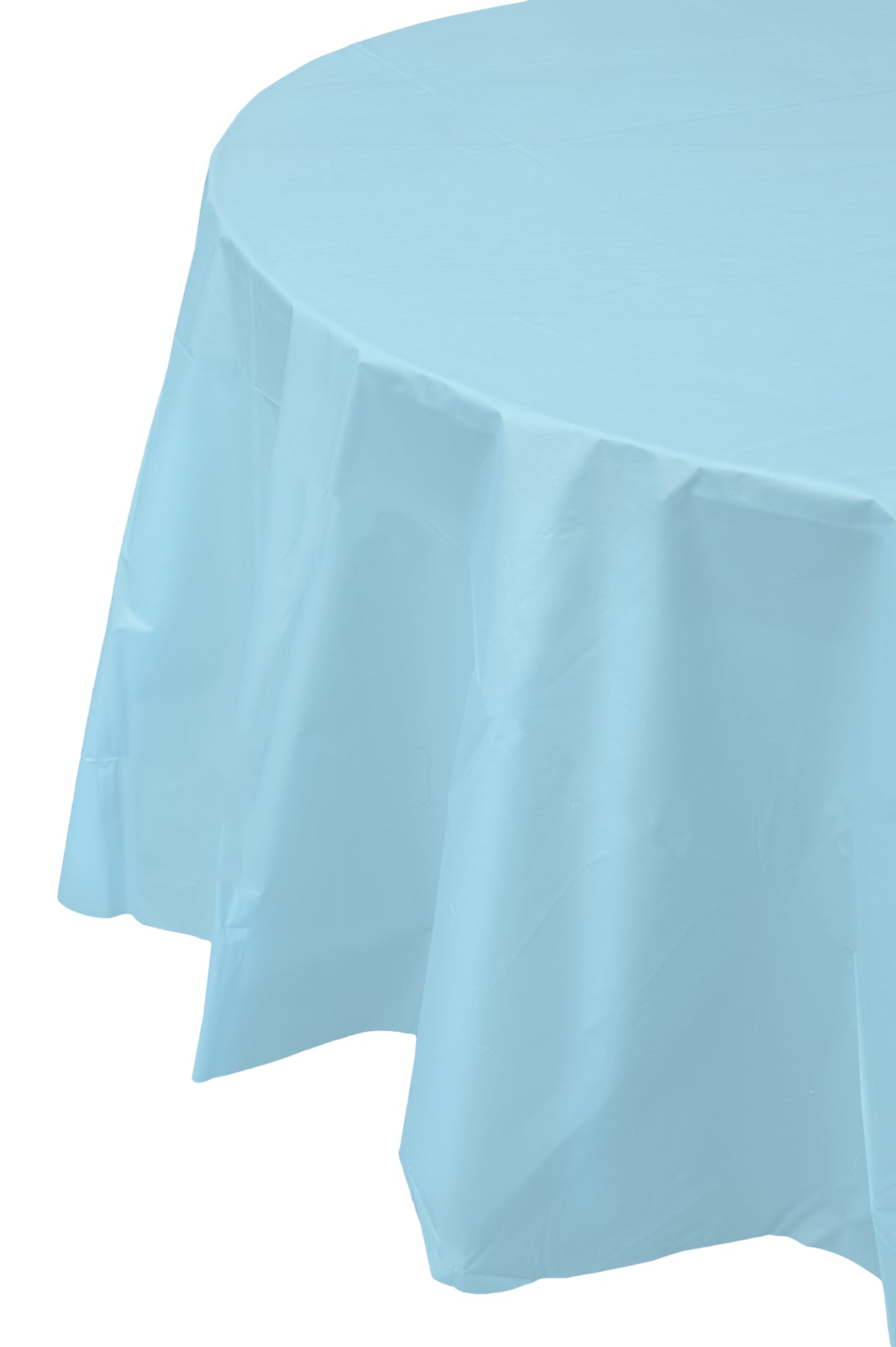 Case of 96 - *Premium Quality* 84" Round - Light Blue