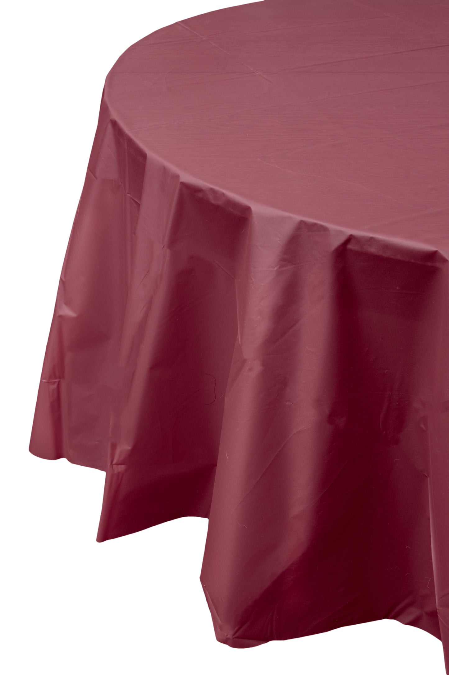 Case of 96 - *Premium Quality* 84" Round - Burgundy