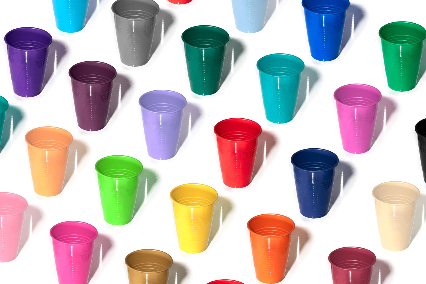 12 Oz. Clear Plastic Cups - 50 Ct.
