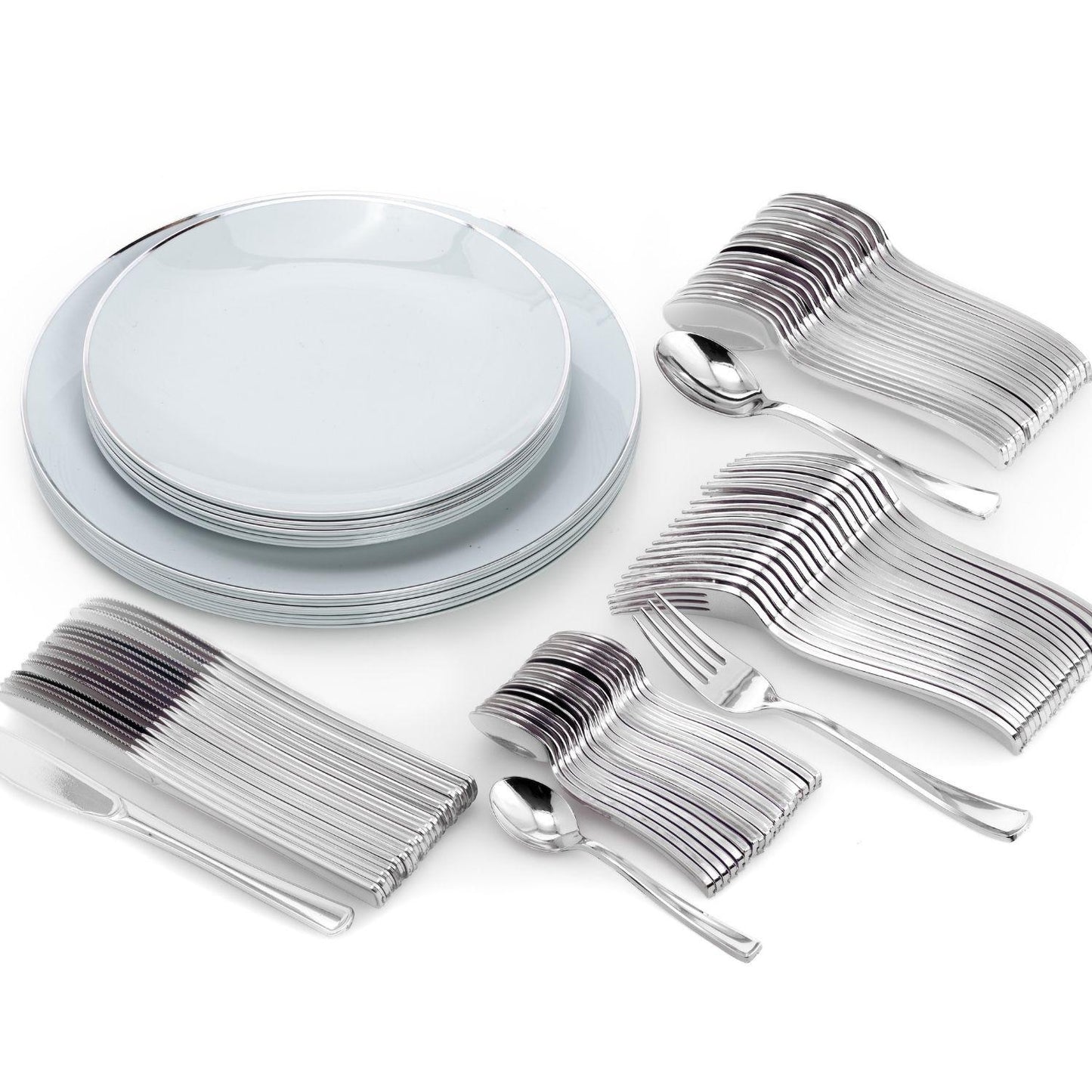 8" Classic Sage  Design Plates (10)