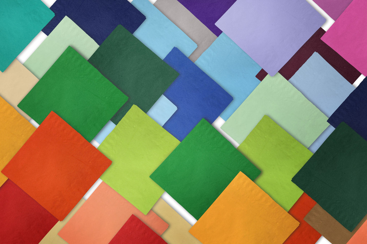 Red Beverage Napkins - 50 Ct.