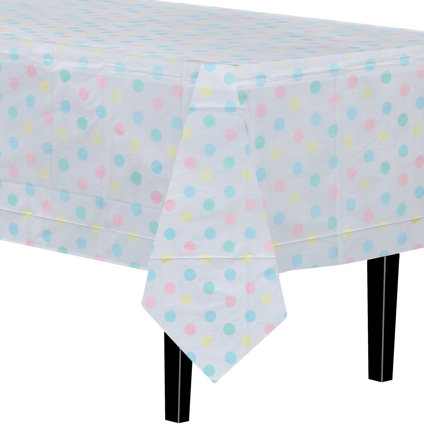 Pastel Polka Dot Table Cover