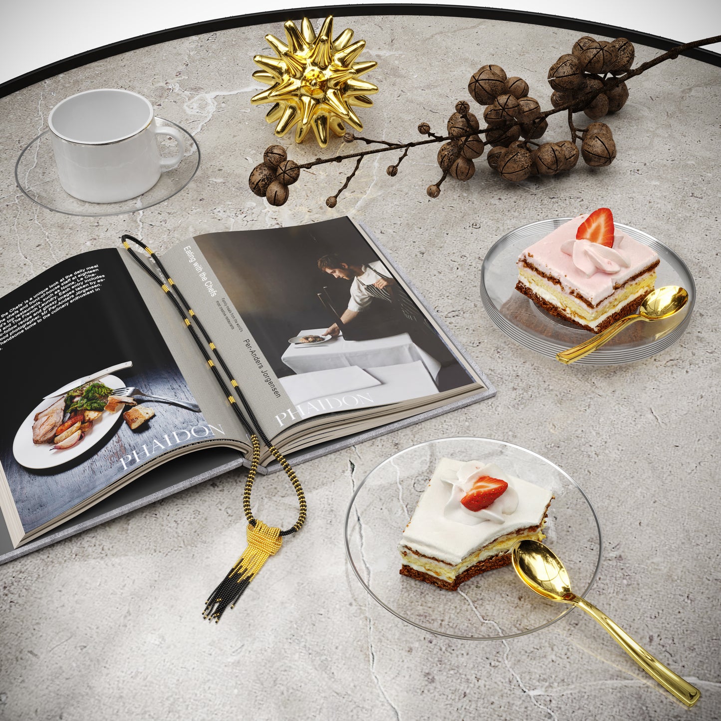 6" Trend Clear/Silver Plastic Plates - 10 Ct.