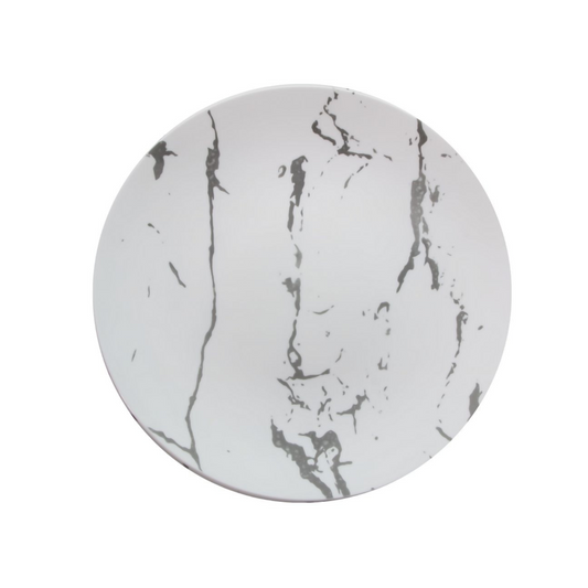 10" Stone Design Plastic Plates (10)