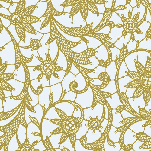 Gold Lace Table Cover