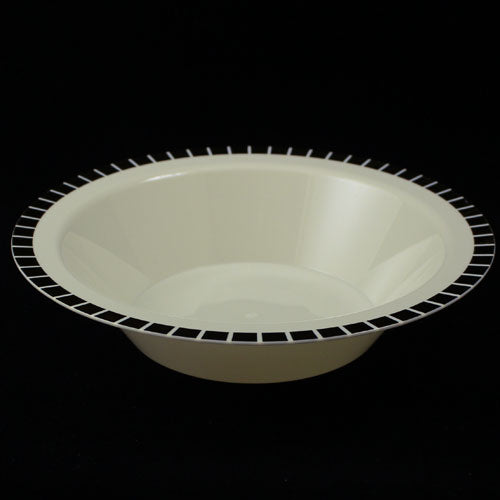 Case of 12 - Gold Slit Premium Bowls - 10 ct.