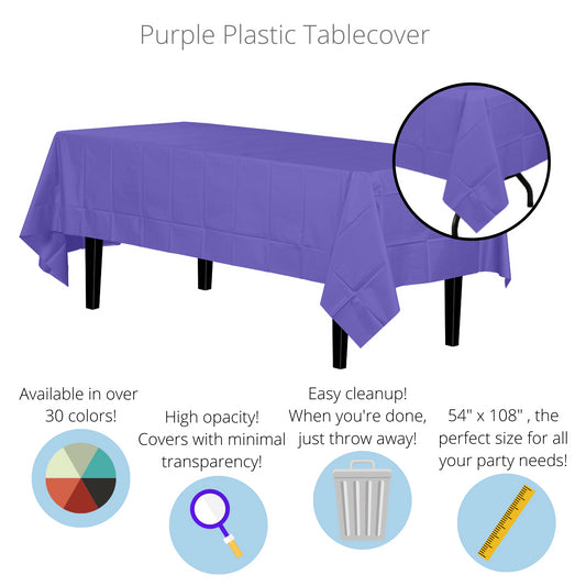 Purple Table Cover