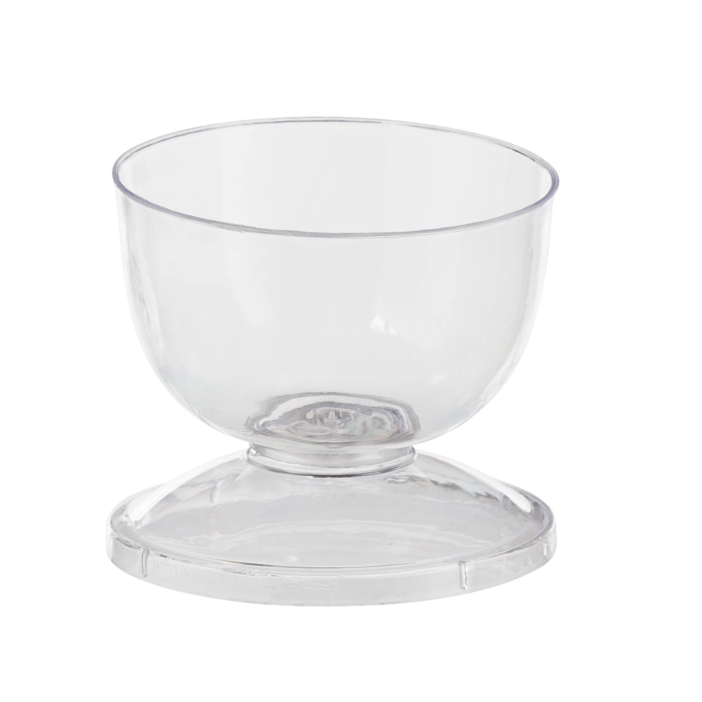 Case of 24 - 2.75" Clear cup with lid - 20 ct.