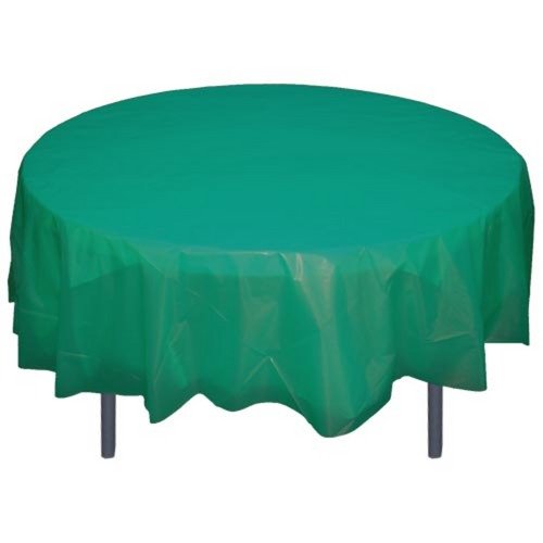 Round Teal Table Cover