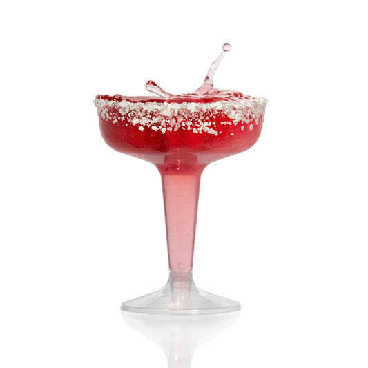 Case of 12 - Plastic cocktail glasses - 24 count