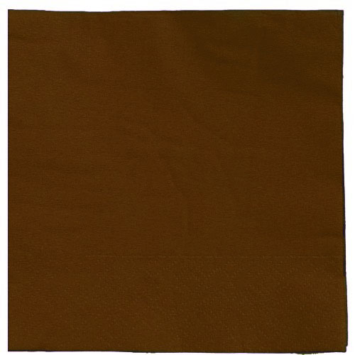 Case of 72 - 50 ct. 2-ply Luncheon Napkin - Brown