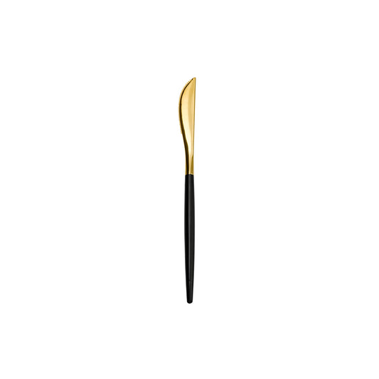 Case Of 24 - Trendables Knives Black/Gold - 20 Ct.