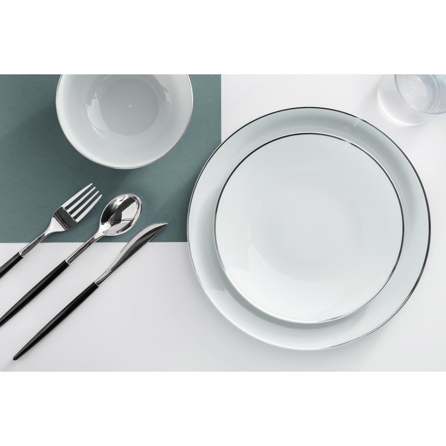 8" Classic Sage  Design Plates (10)