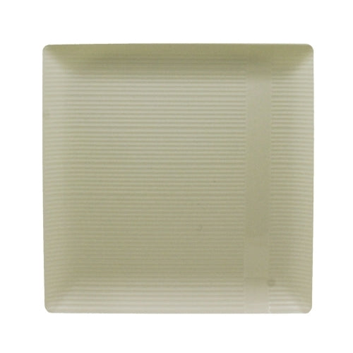 9 In. Ivory Zen Design Plates - 10 Ct.